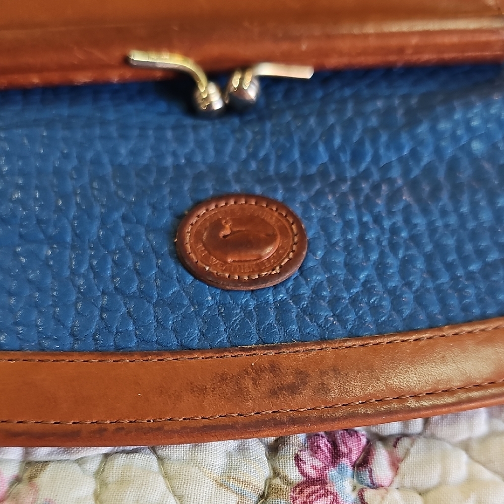 Vintage Dooney & Bourke AWL French Blue Wallet - Picture 8 of 13